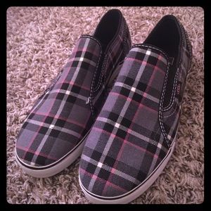 Plaid Pattern Vans
